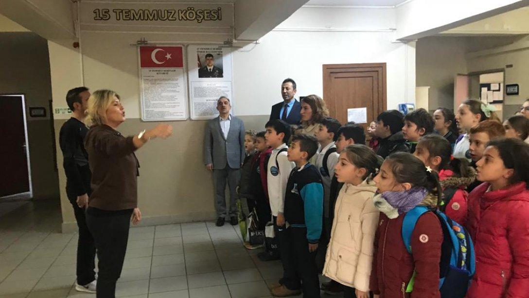 Gazi Osmanpaşa Ortaokuluna Ziyaret