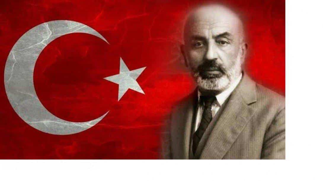 İlçe Milli Eğitim Müdürümüz Sn. Özcan Türkoğlu İstiklal Marşı'mızın Kabulünün 101. Yıl Dönümü Dolayısıyla Bir Mesaj Yayımladı.