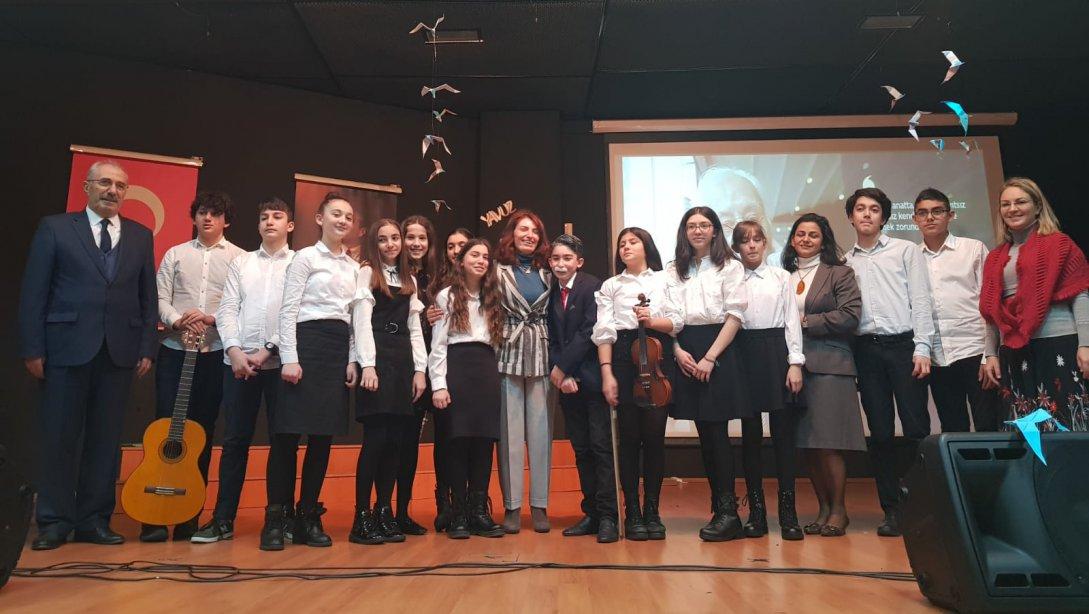Şiir Okulda Projesi Kapsamında Şair - Yazar Yavuz Bülent Bakiler Anıldı
